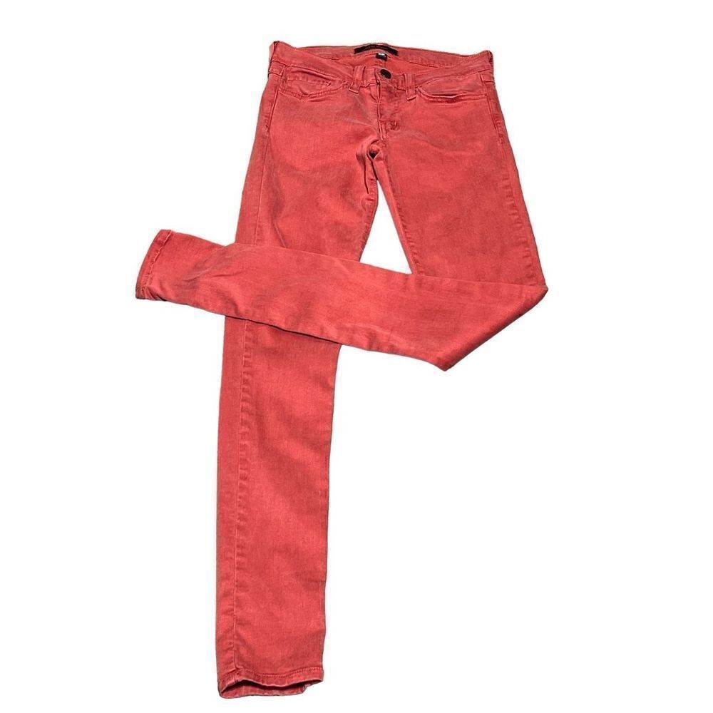 Flying Monkey Orange Skinny Jeans Size 25